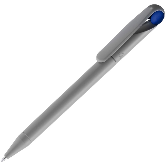 [Ручка шариковая Prodir DS1 TMM Dot, серая с синим]