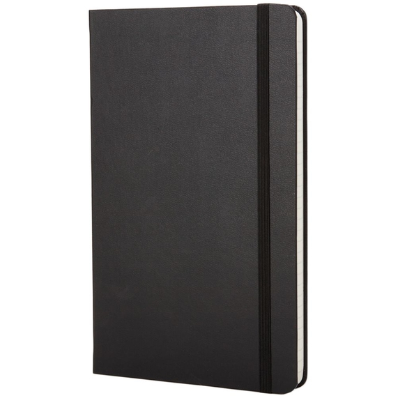 [Записная книжка Moleskine Classic Large, в линейку, черная]