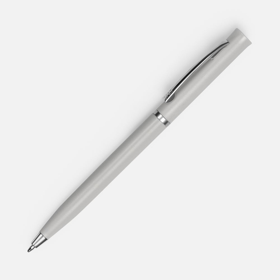 [Ручка шариковая Euro Chrome, серая]