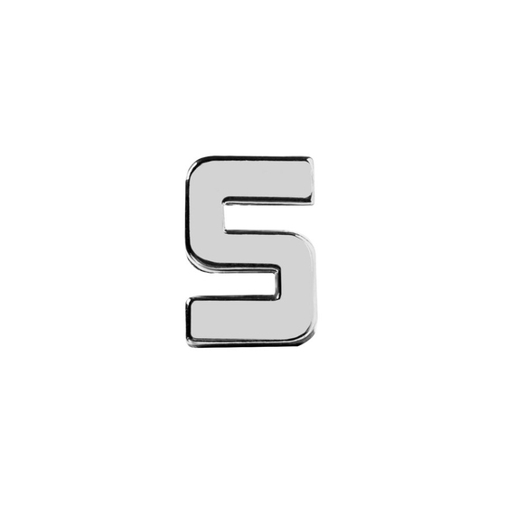 [Элемент брелка-конструктора «Буква S» или «Цифра 5» или «Цифра 2»]