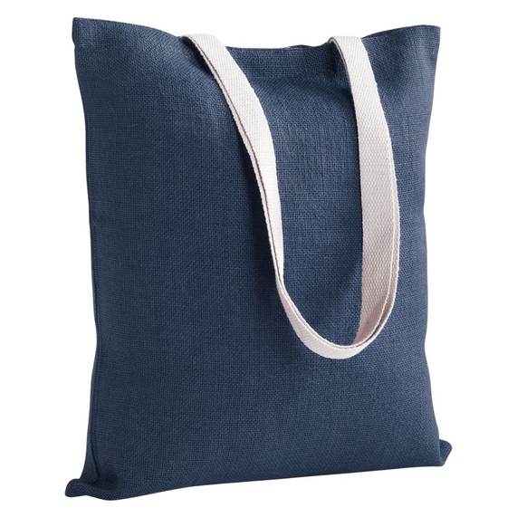 [Холщовая сумка на плечо Juhu, синяя]