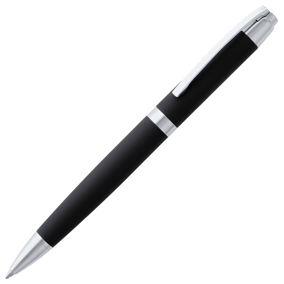 [Ручка шариковая Razzo Chrome, черная]
