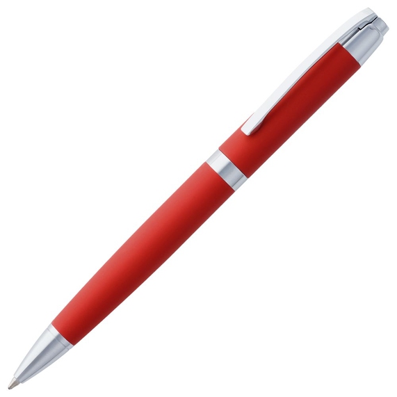 [Ручка шариковая Razzo Chrome, красная]