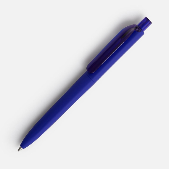 [Ручка шариковая Prodir DS8 PRR-T Soft Touch, синяя]