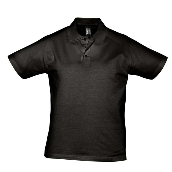 [Рубашка поло мужская Prescott men 170 черная, размер XXL]