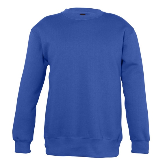 [Свитшот детский New supreme kids 280 ярко-синий, на рост 130-140 см]