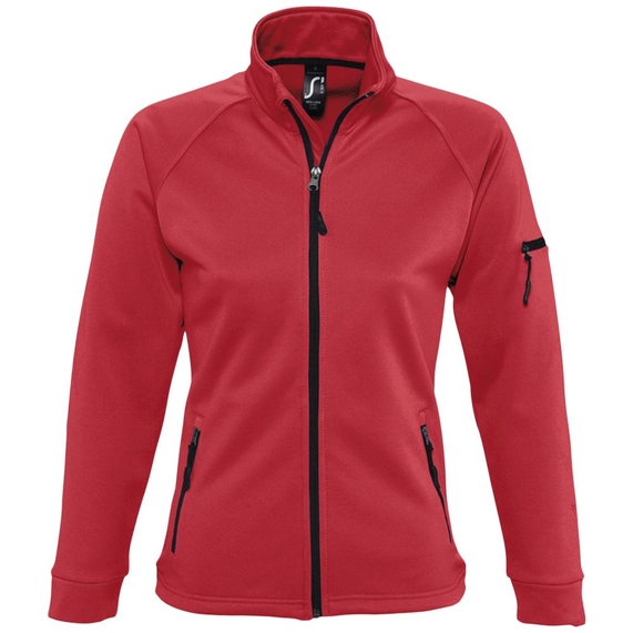 [Куртка флисовая женская New look women 250 красная, размер L]