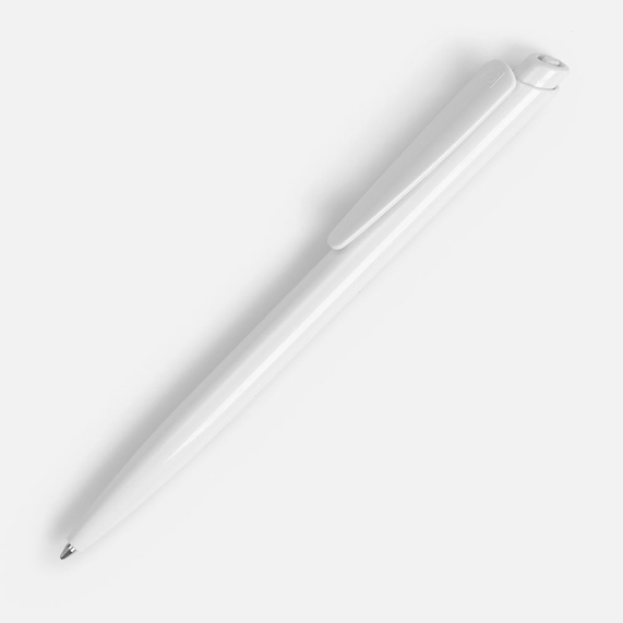 [Ручка шариковая Senator Dart Polished, белая]