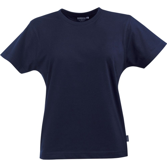 [Футболка женская Ladies American T, темно-синяя, размер L]