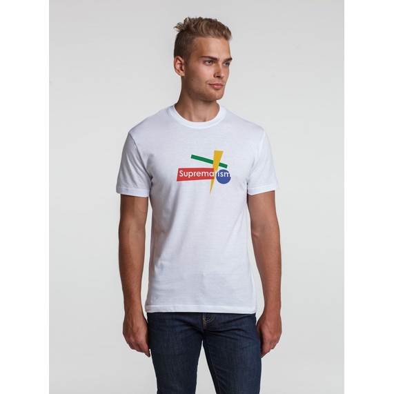 [Футболка Suprematism, белая, размер XXL]