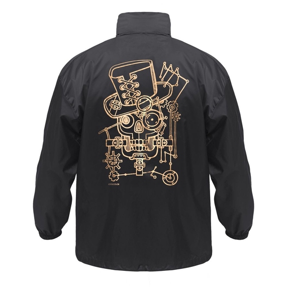 [Ветровка John Steampunk, черная, размер M]