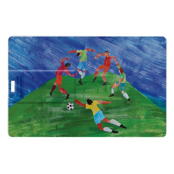 [Флешка «Футбол via Матисс», 8 Гб, белая]