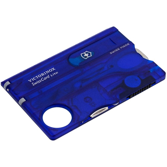 [Набор инструментов SwissCard Lite, синий]