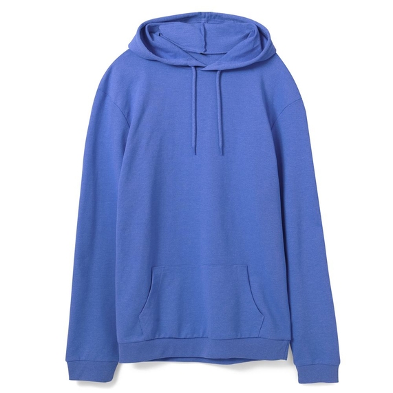 [Толстовка с капюшоном унисекс Hoodie, ярко-синий меланж, размер M]