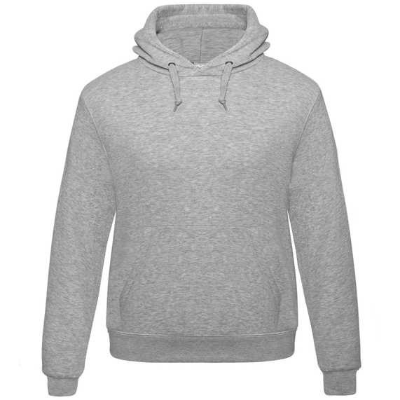 [Толстовка Hooded серый меланж, размер XXL]
