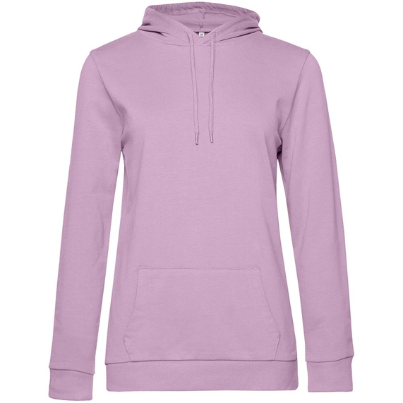 [Толстовка с капюшоном женская Hoodie, сиреневая, размер S]