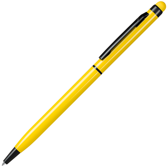 [Ручка шариковая со стилусом TOUCHWRITER BLACK, глянцевый корпус]