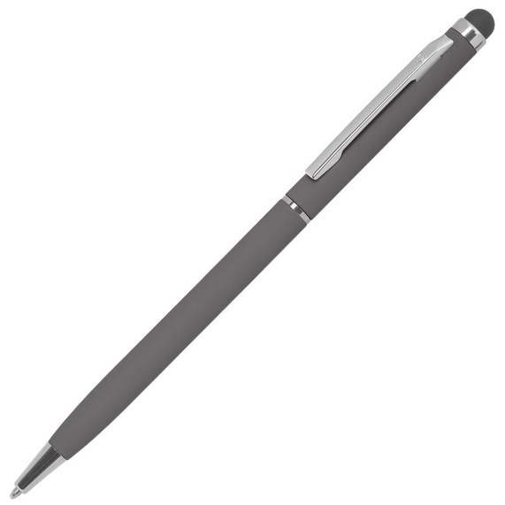 [Ручка шариковая со стилусом TOUCHWRITER SOFT, покрытие soft touch]