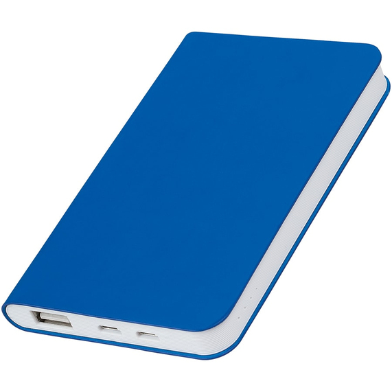 [Универсальный аккумулятор "Silki" (5000mAh),синий, 7,5х12,1х1,1см, искусственная кожа,пласти]