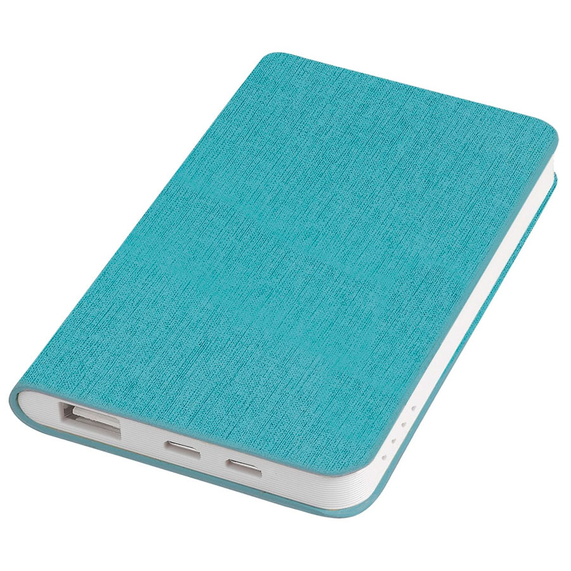 [Универсальный аккумулятор "Provence" (5000mAh),голубой,7,5х12,1х1,1см, искусственная кожа,пл]