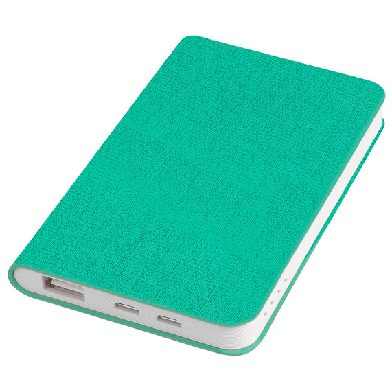 [Универсальный аккумулятор "Provence" (5000mAh),зеленый,7,5х12,1х1,1см, искусственная кожа,пл]
