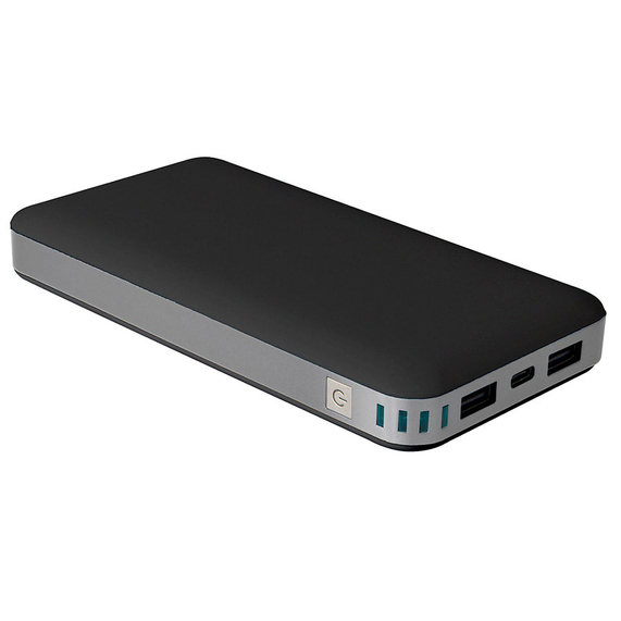 [Универсальный аккумулятор BIG POWER (20000mAh), черный, 7,5х14,8х2 см, пластик]