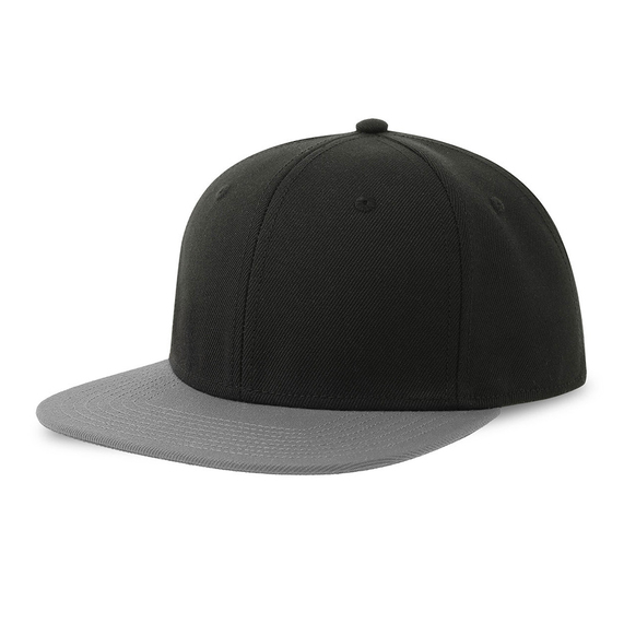 [Бейсболка SNAP BACK-S, 6 клиньев, пластиковая застежка]