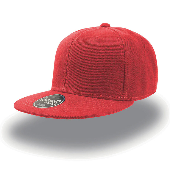 [Бейсболка SNAP BACK, 6 клиньев, пластиковая застежка]