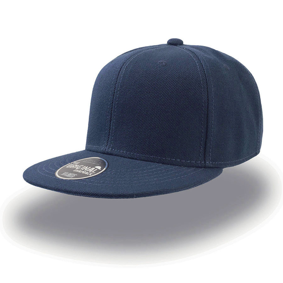 [Бейсболка SNAP BACK, 6 клиньев, пластиковая застежка]