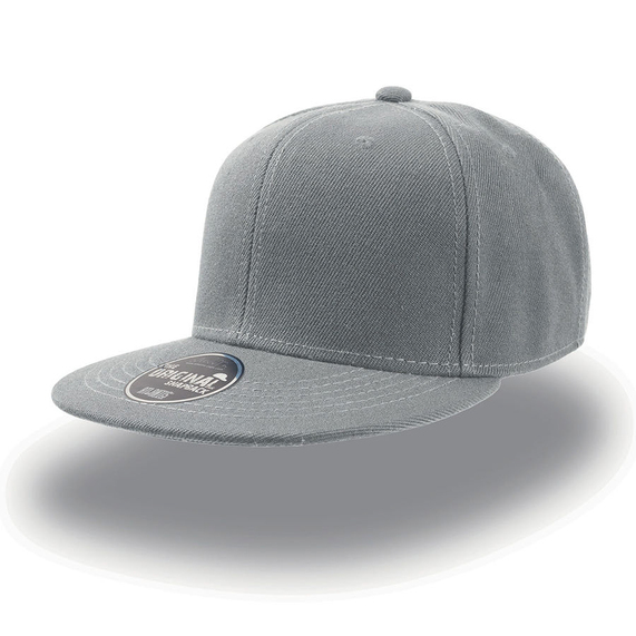 [Бейсболка SNAP BACK, 6 клиньев, пластиковая застежка]
