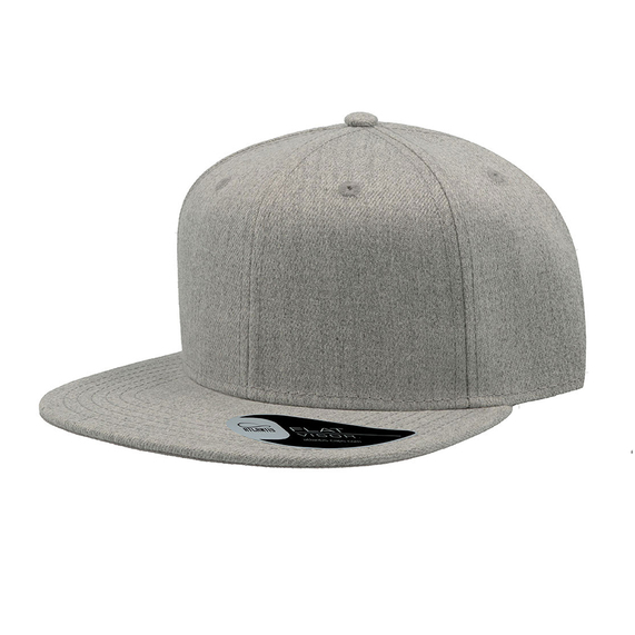 [Бейсболка SNAP BACK, 6 клиньев, пластиковая застежка]