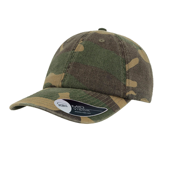 [Бейсболка DAD HAT, 6 клиньев, металлическая застежка]