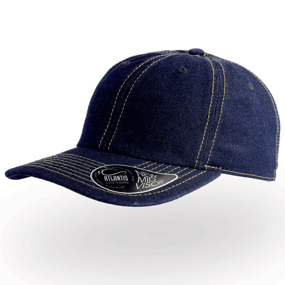 [Бейсболка DAD HAT, 6 клиньев, металлическая застежка]