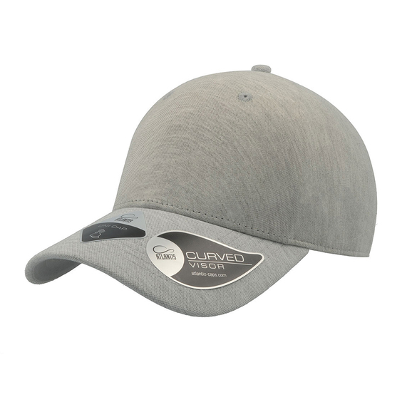 [Бейсболка UNI-CAP PIQUET, без панелей и швов, без застежки]
