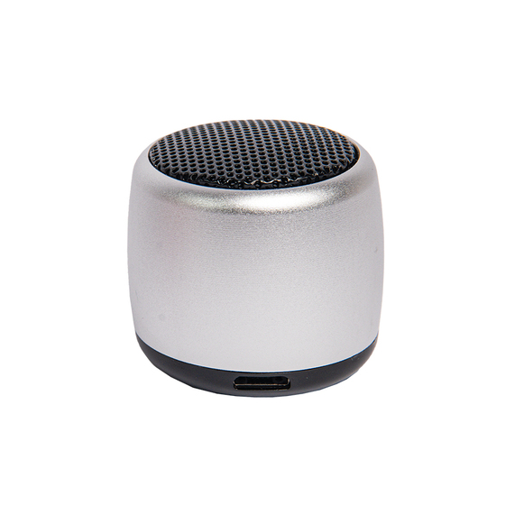 [Портативная mini Bluetooth-колонка Sound Burger "Loto" серебро]