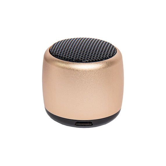 [Портативная mini Bluetooth-колонка Sound Burger "Loto" золото]