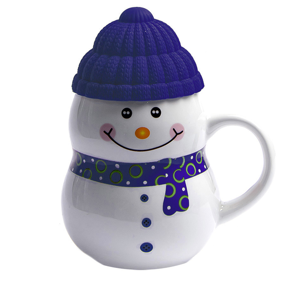 [Кружка SNOWMAN с крышкой]