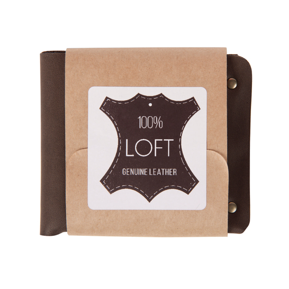 [Портмоне кожаное, "LOFT"]