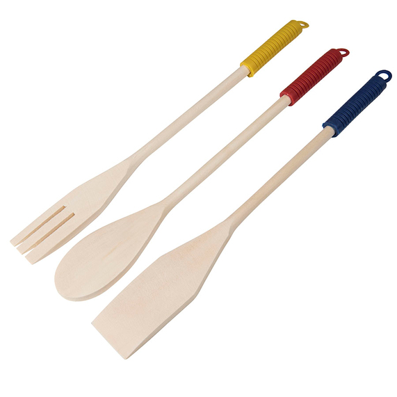 [Комплект лопаток KUSINA, 11х32х1 см, дерево]