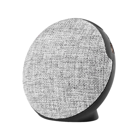 [Bluetooth колонка FABRIC BASS круглая]