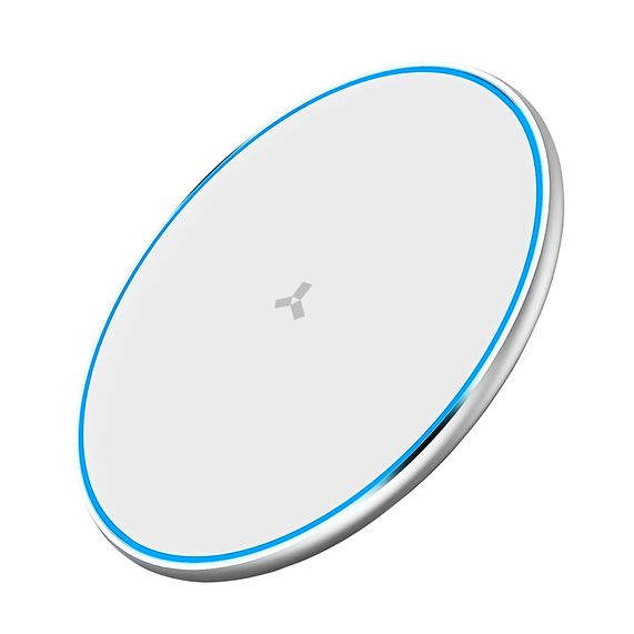 [Беспроводное зарядное устройство ACCESSTYLE STONE 15W, белый]