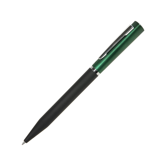 [Ручка шариковая M1, пластик, металл, покрытие soft touch]