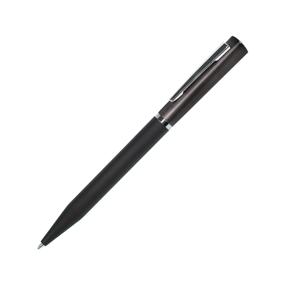 [Ручка шариковая M1, пластик, металл, покрытие soft touch]