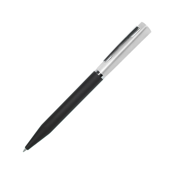 [Ручка шариковая M1, пластик, металл, покрытие soft touch]