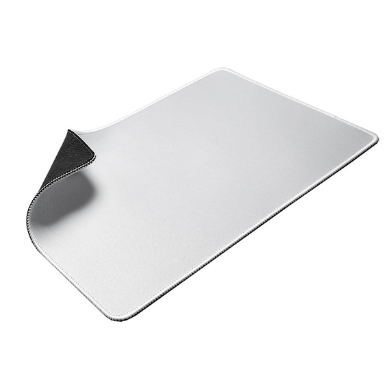 [Коврик для мыши GLIDE M, 35*25*0,3см, прошитый край, белый]