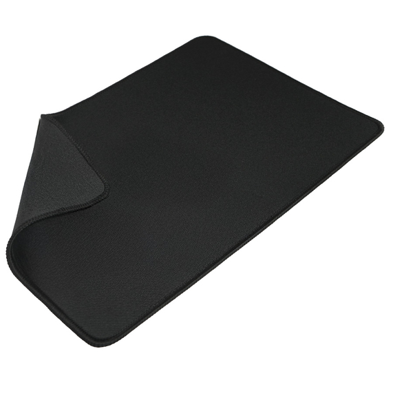 [Коврик для мыши GLIDE M, 35*25*0,3см, прошитый край, черный]