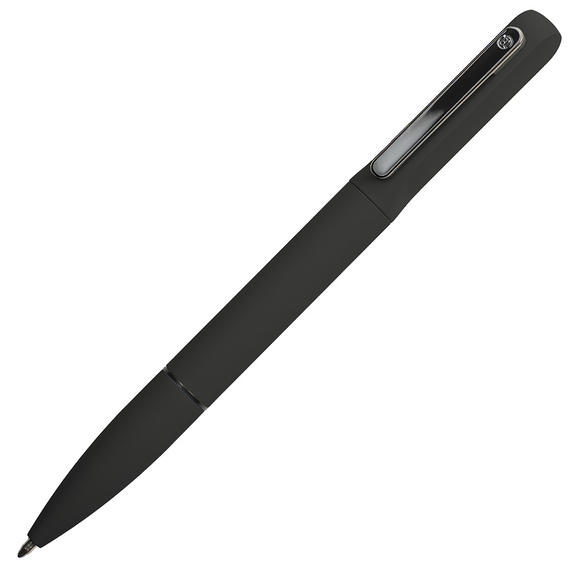 [Ручка шариковая NEO с подсветкой после гравировки, soft touch]