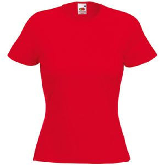 [Футболка женская LADY FIT CREW NECK T 210]