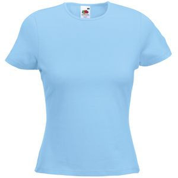 [Футболка женская LADY FIT CREW NECK T 210]