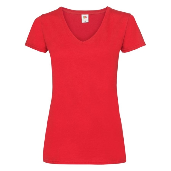 [Футболка женская LADY FIT V-NECK T 210]